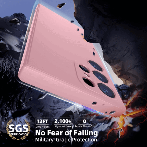 For Samsung Galaxy S21Ultra /S21 Ultra MagSafe Magnetic Silicone Silky Soft Touch Full Protective Anti Scratch Case Cover