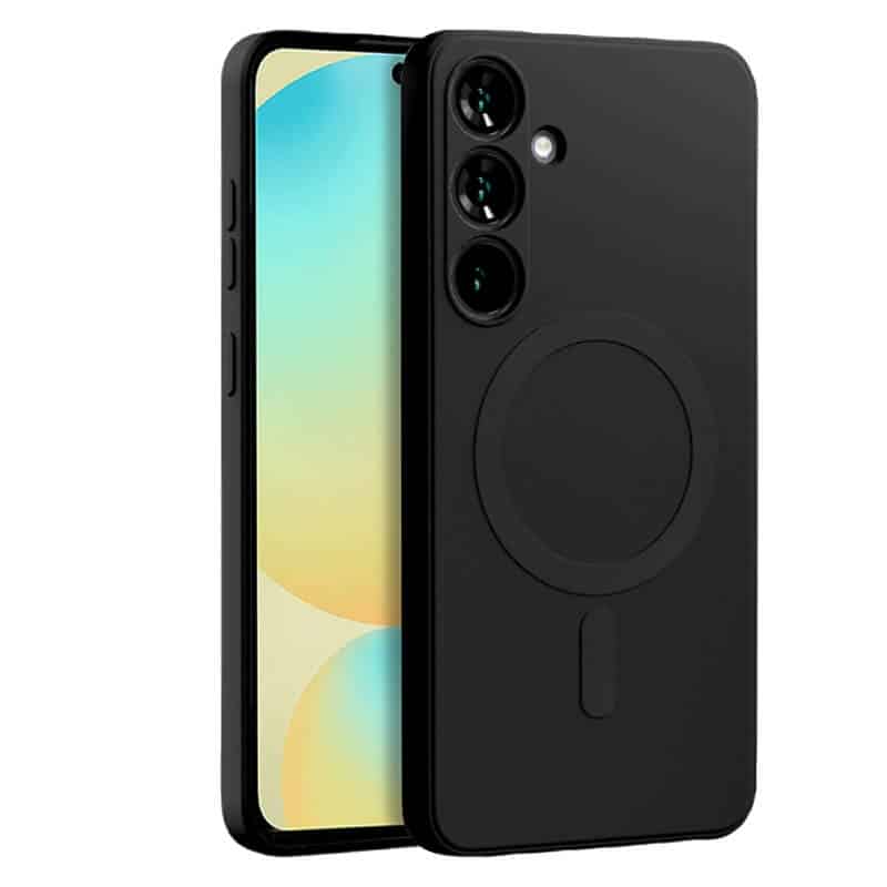 For Samsung Galaxy S24,S24FE, S24+ S24 Plus & S24 Ultra MagSafe Magnetic Silicone Silky Soft Touch Full Protective Anti Scratch Case Cover