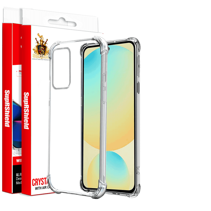 For Samsung Galaxy S24S24FE, S24+ S24 Plus & S24 Ultra SupRShield Case Heavy Duty Soft Clear Transparent Cover