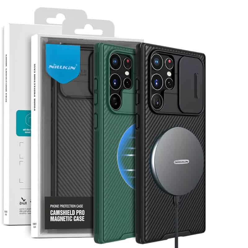 For Samsung Galaxy S25 Ultra Nillkin CamShield Pro MagSafe Compatible Case Cover