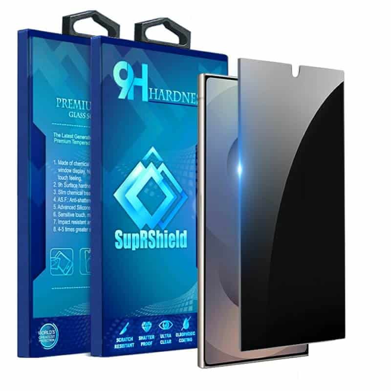 For Samsung Galaxy S25 Ultra SupRShield Anti Spy Privacy Tempered Glass LCD Screen Protector Film Guard