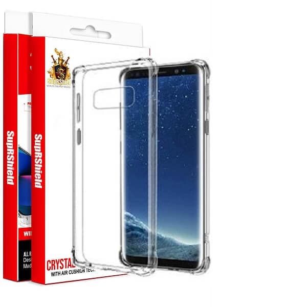 For Samsung Galaxy S8 SupRShield Clear Case Shockproof Heavy Duty Gel Clear Air Cushion Cover