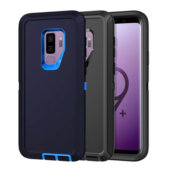 For Samsung Galaxy S9 Galaxy S9+ S9 Plus Case Drop Resistant Defender Tradies Heavy Duty Rugged Shockproof Tough Cover