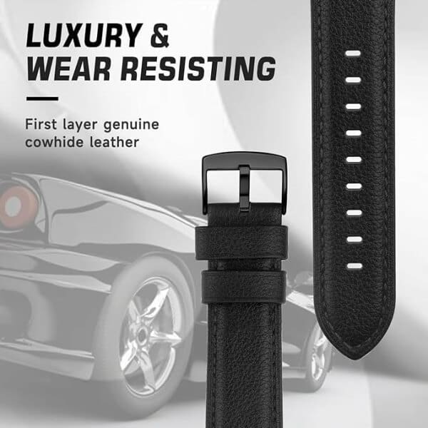 For Samsung Galaxy Smart Watch 20mm Genuine Leather Replacement Wristband Bracelet Strap Wrist band