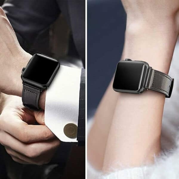 For Samsung Galaxy Smart Watch 20mm Genuine Leather Replacement Wristband Bracelet Strap Wrist band