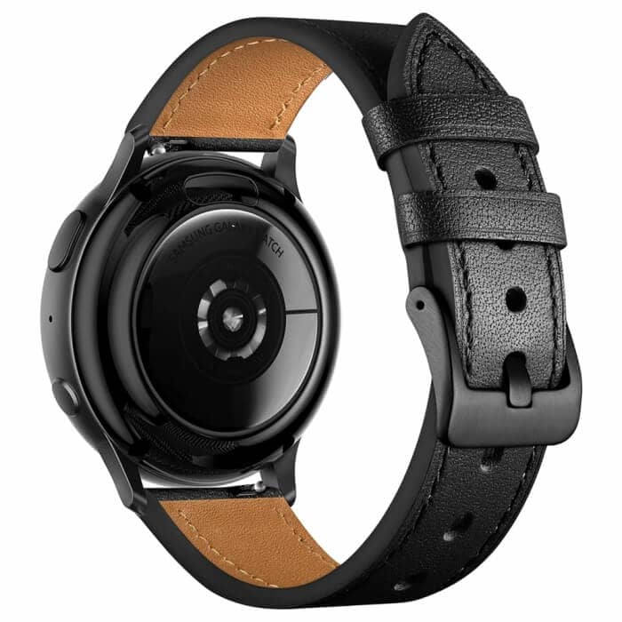 For Samsung Galaxy Smart Watch 20mm Genuine Leather Replacement Wristband Bracelet Strap Wrist band