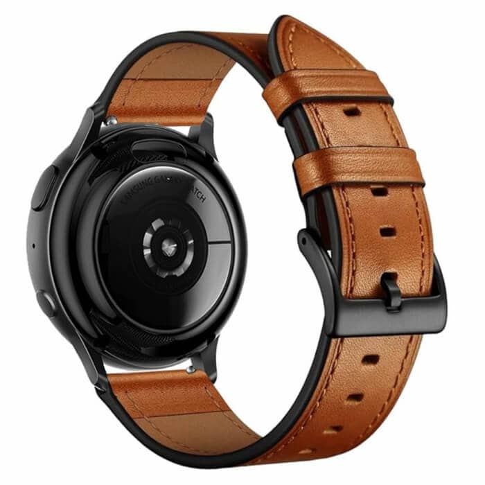 For Samsung Galaxy Smart Watch 20mm Genuine Leather Replacement Wristband Bracelet Strap Wrist band