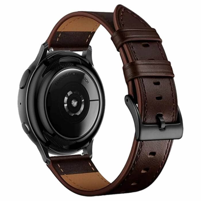 For Samsung Galaxy Smart Watch 20mm Genuine Leather Replacement Wristband Bracelet Strap Wrist band