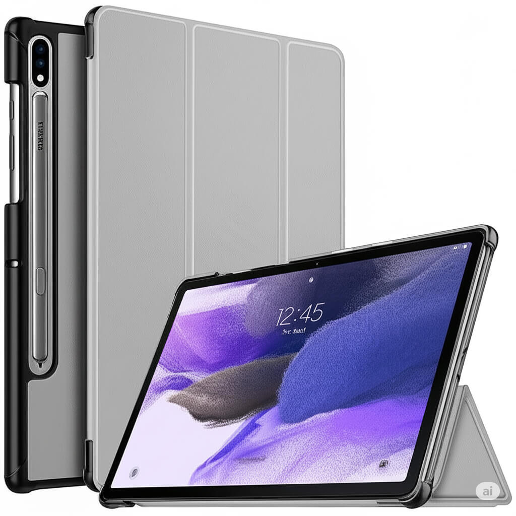 For Samsung Galaxy Tab A9 Tab A9+ Plus Folio Smart Leather Magnetic Stand Case Cover