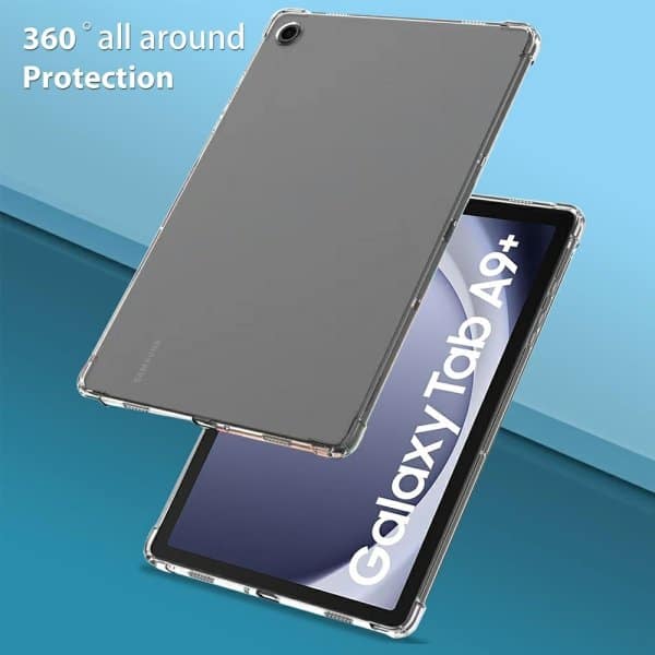 For Samsung Galaxy Tab A9+A9 Plus 11 inch SM-X210X215 Heavy Duty Soft Clear Shockproof Case Cover