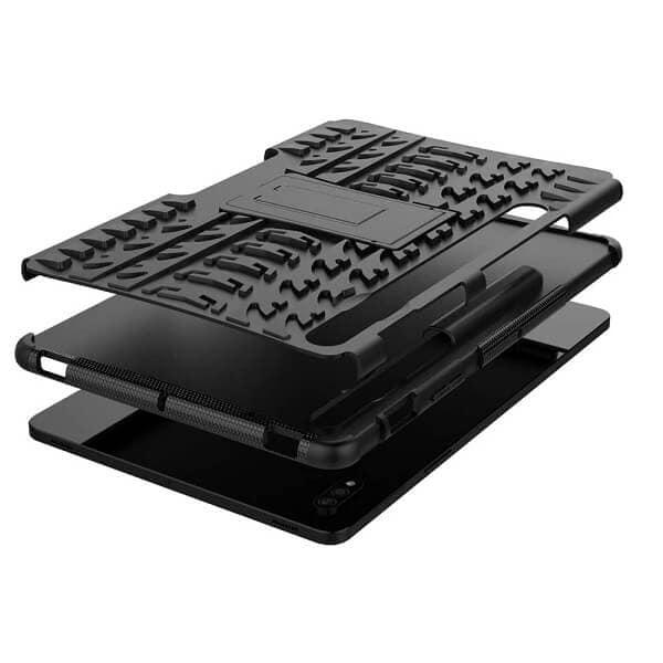 For Samsung Galaxy Tab S8 11.0 X700X706 Heavy Duty Tough Kickstand Strong Case Cover (Black) (Copy)