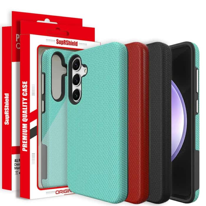 Triangle For Samsung Galaxy S23 FE SupRShield Shockproof Case Rugged Heavy Duty Armor Rugged Bumper Anti Knock Back Cover