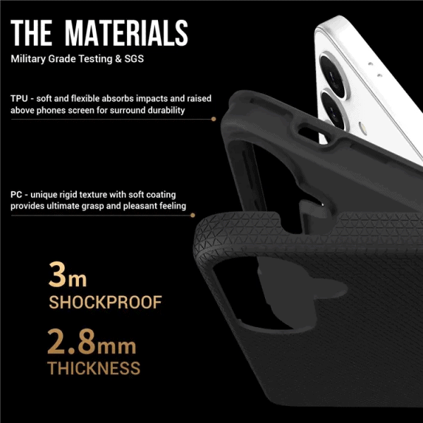 SupRShield For Samsung Galaxy S23FE /S23 FE Triangle Shockproof Case Rugged Heavy Duty Armor Rugged Bumper Anti Knock Back Cover