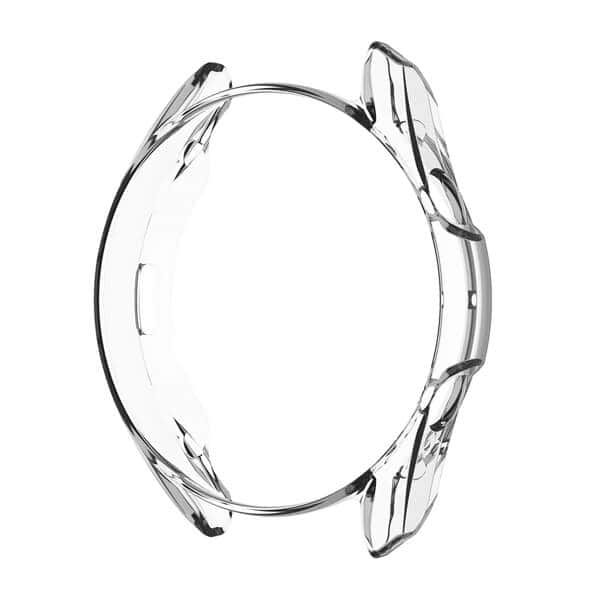 For Samsung Galaxy Watch 4 Classic 42mm Soft Gel Case Full Cover Protector (Clear)