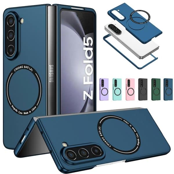 For Samsung Galaxy Z Fold 5 Magsafe Magnetic Wireless Charging Shockproof Case Cover