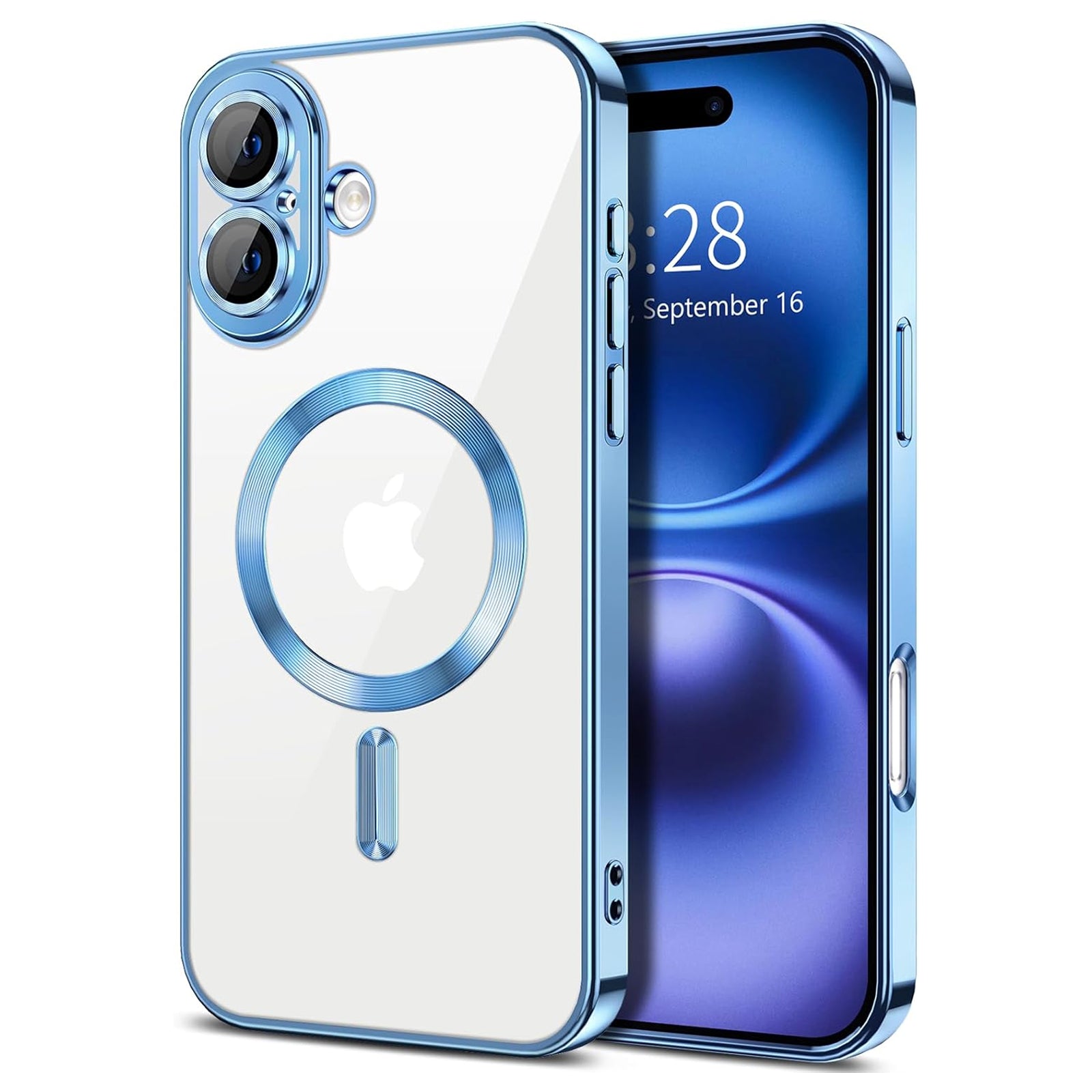 For Apple iPhone 17 | 17 Air | 17 Pro | 17 Pro Max MagSafe Magnetic Case with HaloLock Shockproof Protection Scratch Resistant Back Clear Protective Cover