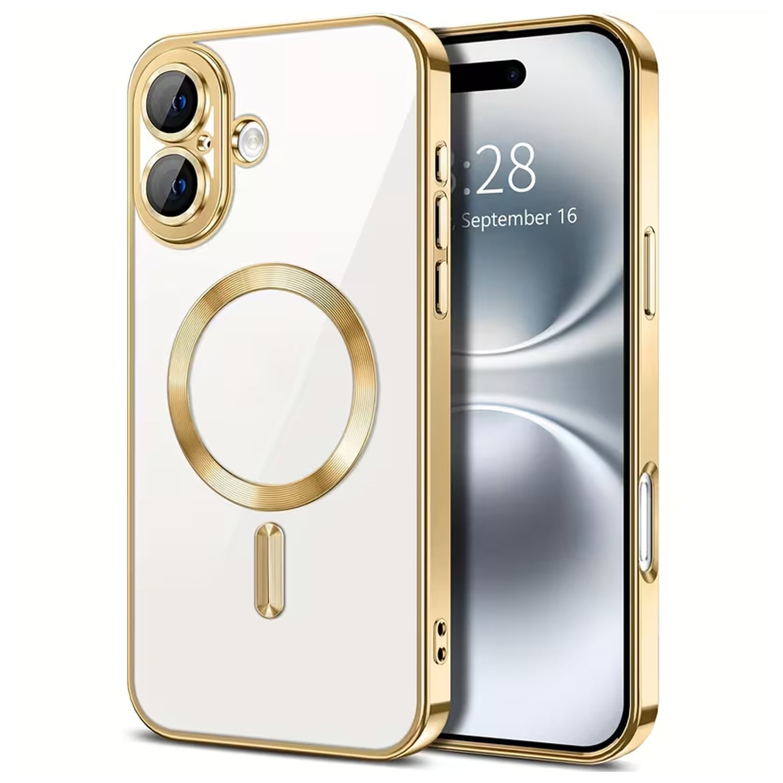 For Apple iPhone 17 | 17 Air | 17 Pro | 17 Pro Max MagSafe Magnetic Case with HaloLock Shockproof Protection Scratch Resistant Back Clear Protective Cover
