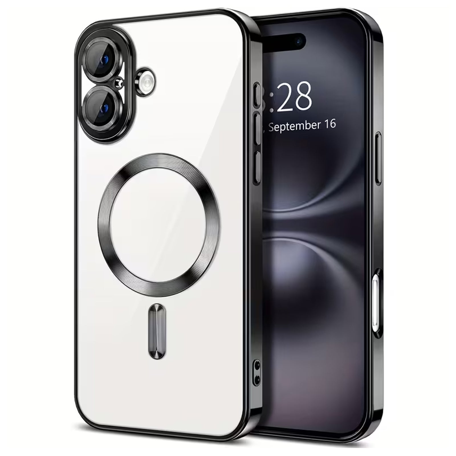For Apple iPhone 17 | 17 Air | 17 Pro | 17 Pro Max MagSafe Magnetic Case with HaloLock Shockproof Protection Scratch Resistant Back Clear Protective Cover