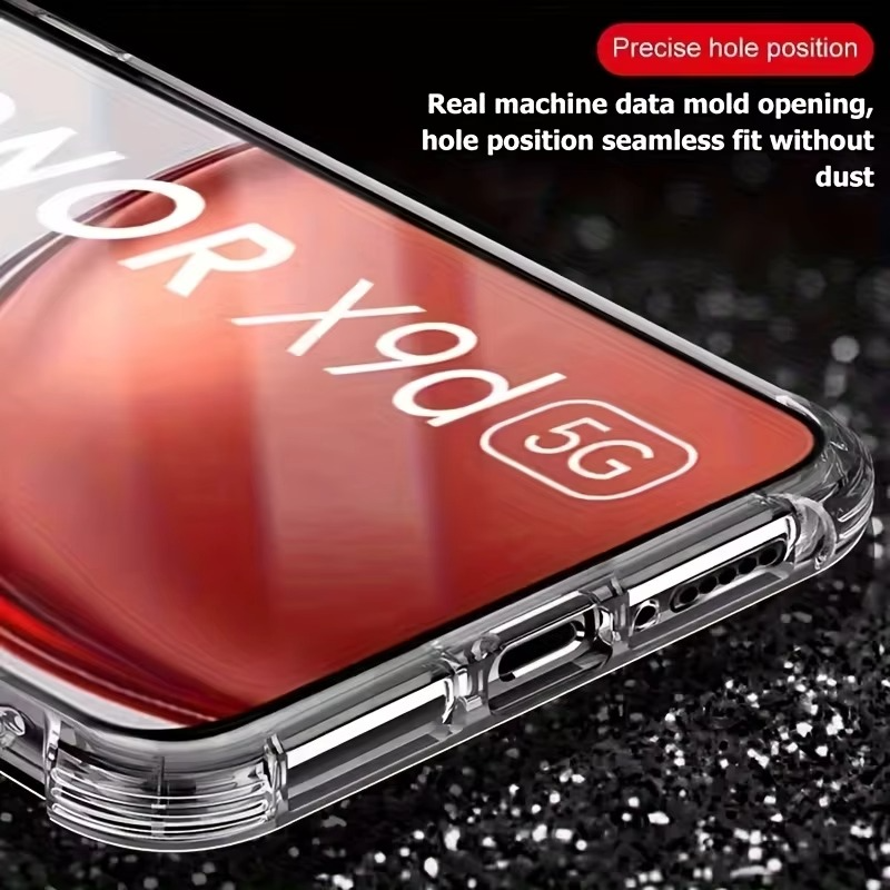 For Honor X9D 5G | Honor Magic 8 Pro 5G SupRShield Clear Case Shockproof Heavy Duty Gel Air Cushion Cover