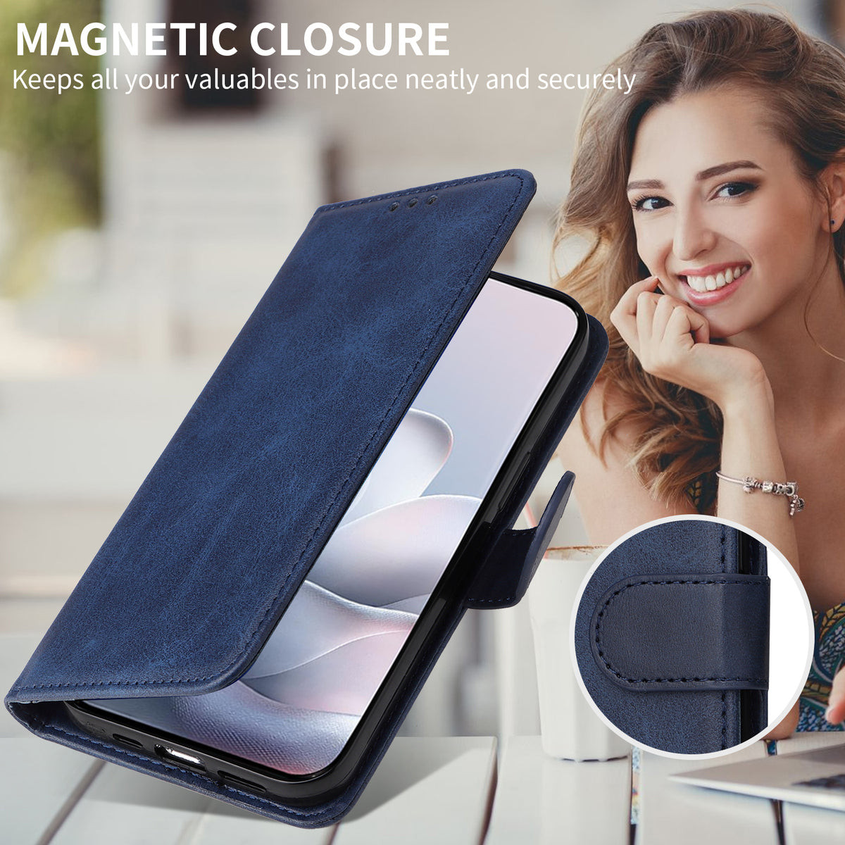 For Motorola Moto G37 | Moto G57 Wallet Leather Case Flip Leather Magnetic Stand Cover