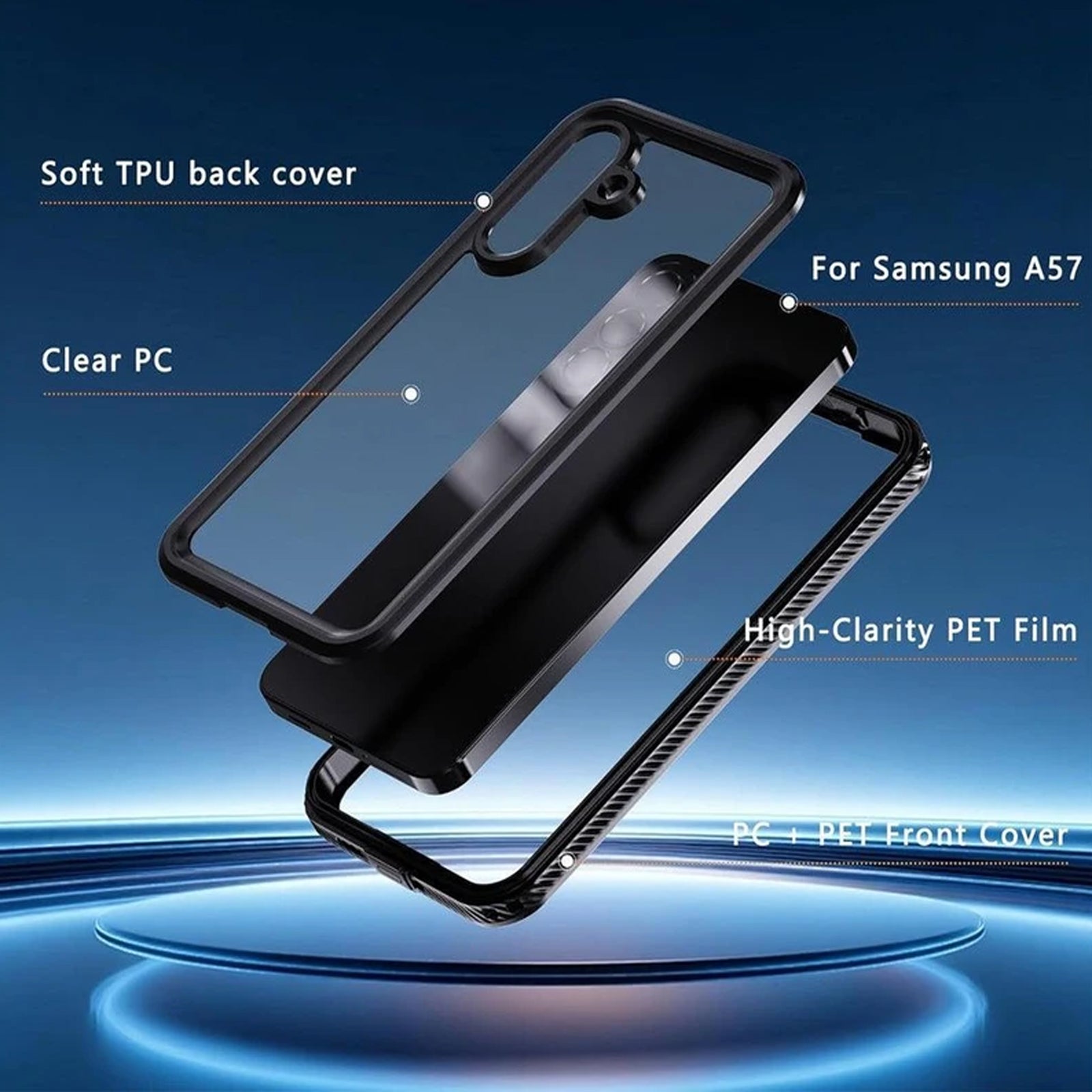 For Samsung Galaxy A57 5G Redpepper MagSafe Waterproof Case Built-in Screen & Camera Lens Protector Heavy Duty Tough Armor Cover