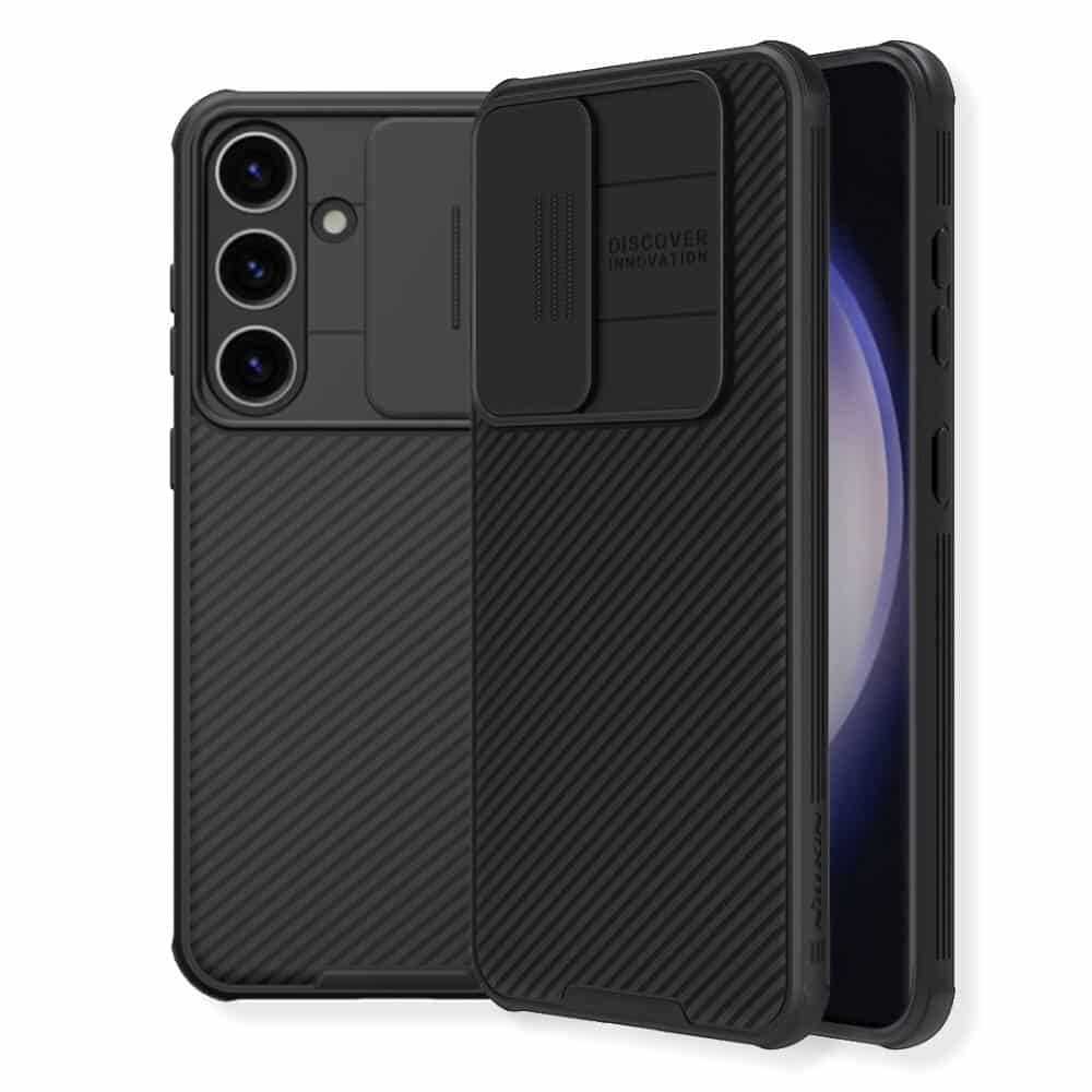 Nillkin For Samsung Galaxy A35 5G Case, CamShield Series Slim Stylish Protective Case with Slide Camera Cover - Black