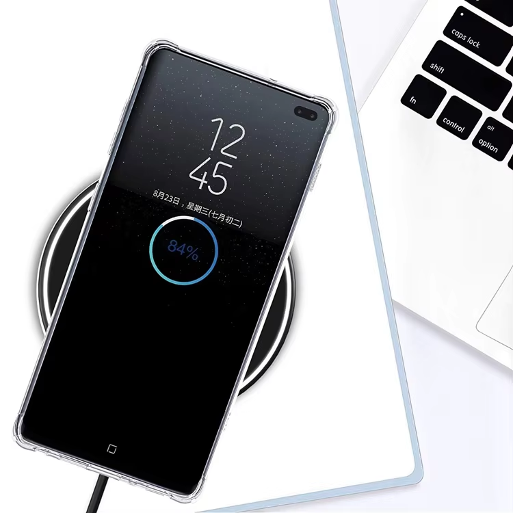For Samsung Galaxy S10 | S10 5G | SupRShield Shockproof Tough Hard Gel Clear Transparent Anti knock Air Cushion Case Cover
