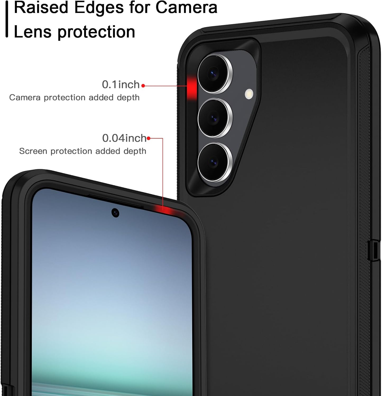 For Samsung Galaxy S24 S25 Ultra Plus FE Edge Case Drop Resistant Defender Tradies Heavy Duty Rugged Shockproof Tough Cover