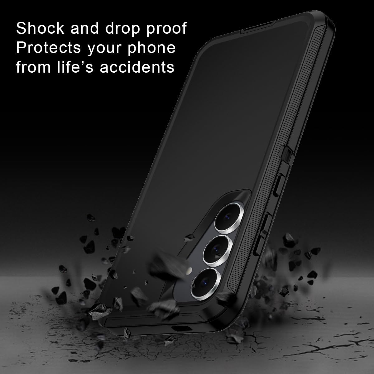 For Samsung Galaxy S24 S25 Ultra Plus FE Edge Case Drop Resistant Defender Tradies Heavy Duty Rugged Shockproof Tough Cover