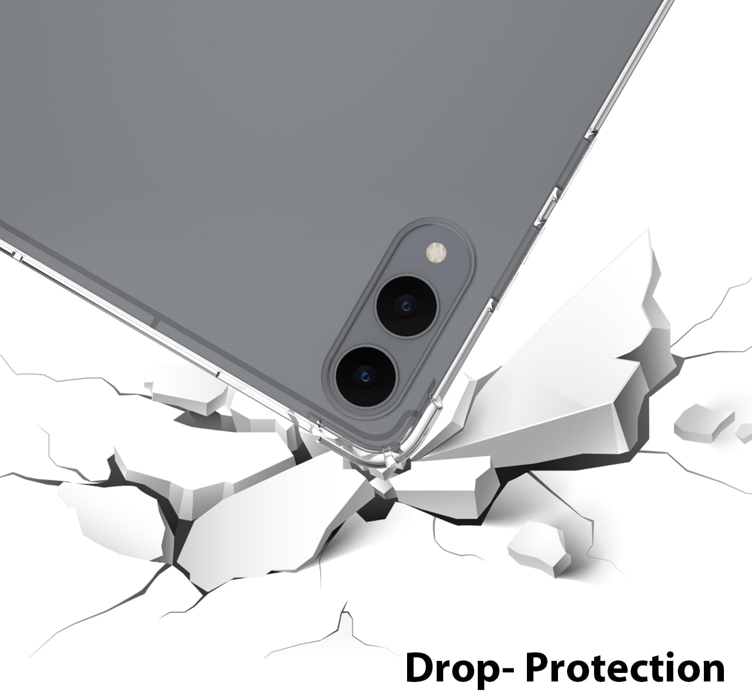 For Samsung Galaxy TAB S11 Ultra & S11 Clear Case Shockproof Heavy Duty Gel Clear Air Cushion Cover