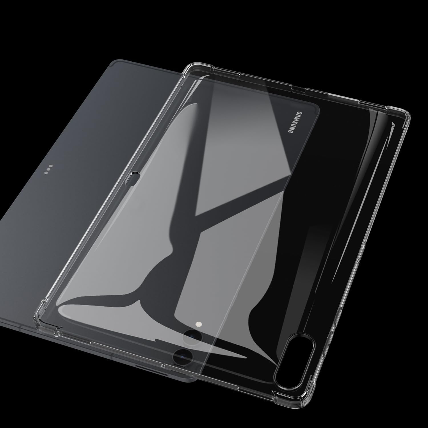 For Samsung Galaxy TAB S11 Ultra & S11 Clear Case Shockproof Heavy Duty Gel Clear Air Cushion Cover