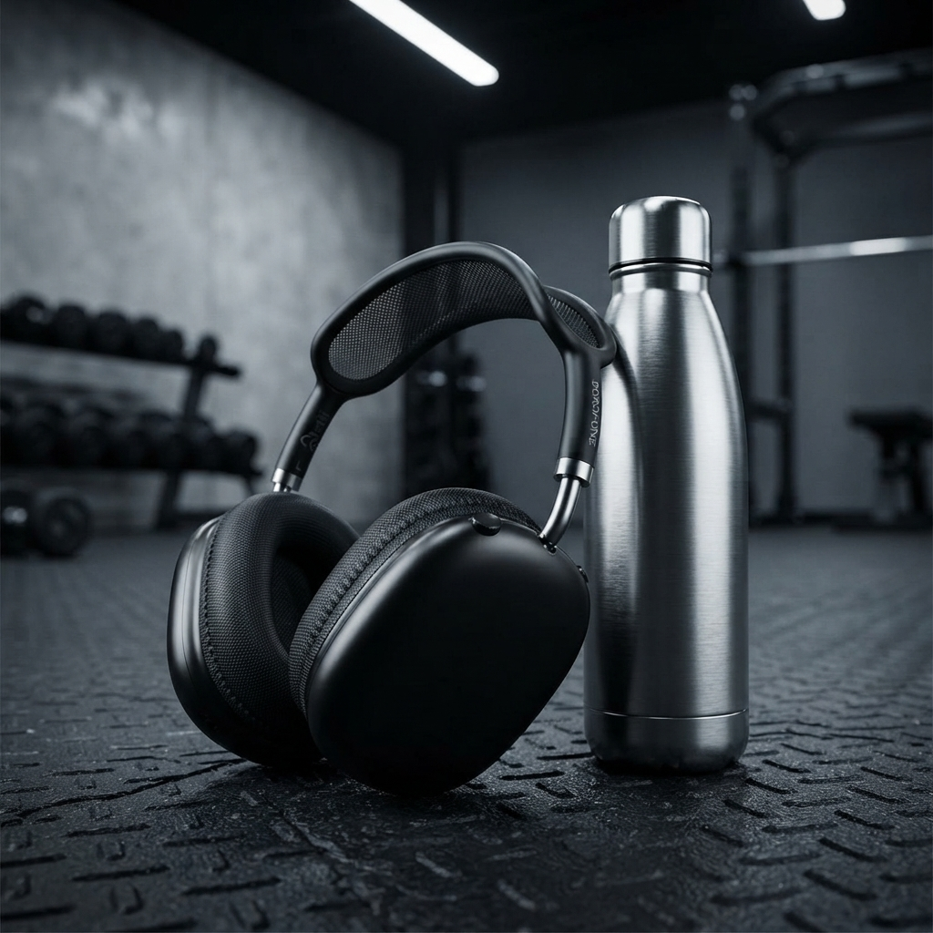 Borofone BO36 Tone Wireless Over-Ear Bluetooth Headphones |30H Playtime & Hi-Fi Audio [Perfect for Gifts] - Black
