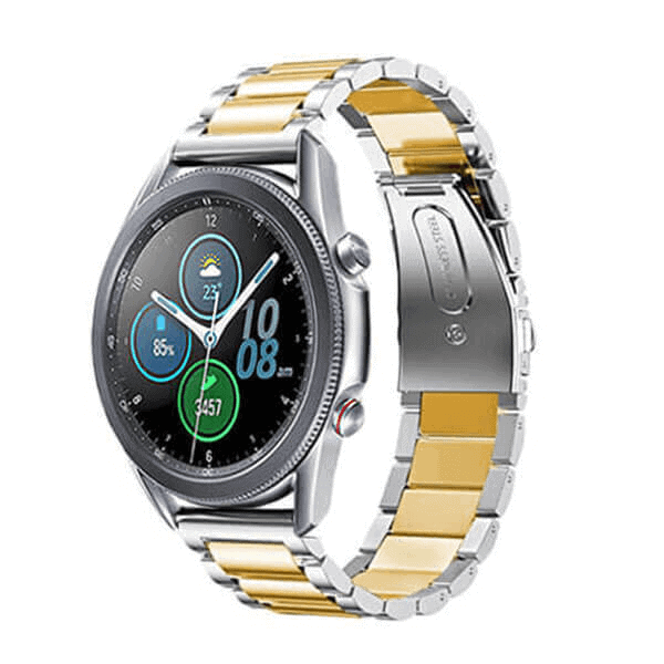 For Samsung Galaxy Watch 6 5 4 3 Pro Active 2 Gear S2 Stainless Steel Replacement Strap Wristband Bracelet Loop