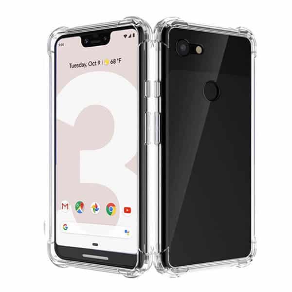 Google Pixel 3 XL Clear Case Shockproof Heavy Duty Gel Air Cushion Cover