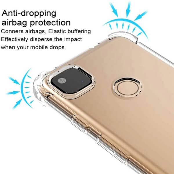 Google Pixel 4A Clear Case Shockproof Tough Transparent Anti knock Heavy Duty Cover