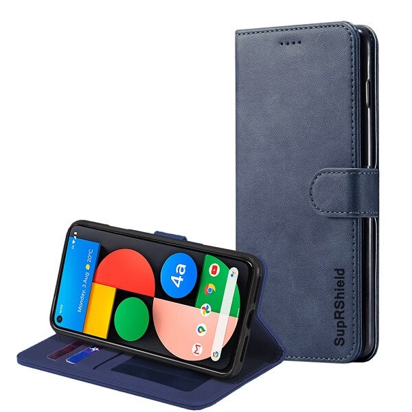 Google Pixel 4a 5G Wallet Leather Case Cover