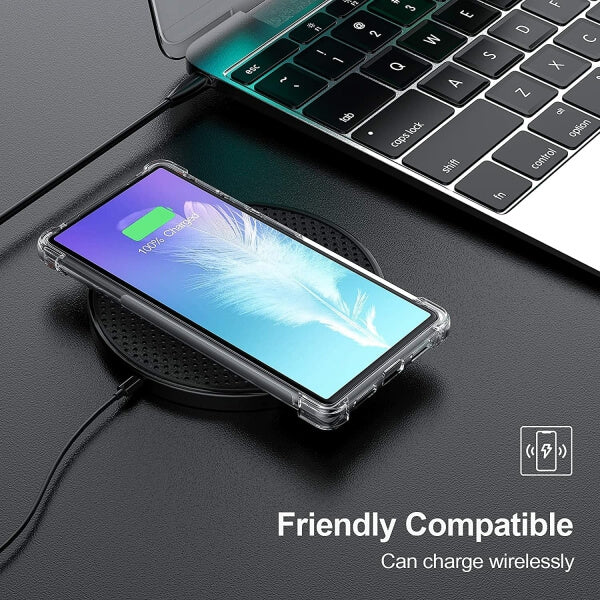 For Google Pixel 7 | 7A | 7 Pro SupRShield Clear Case Shockproof Tough Gel Clear Transparent Air Cushion Cover (Transparent)