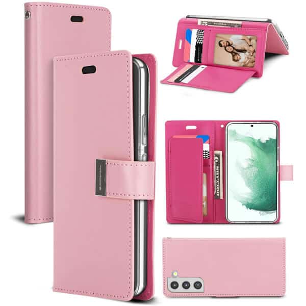 Goospery For Samsung Galaxy S22 | S22+ /S22 Plus | S22 Ultra Rich Diary Wallet Flip Case Leather Card Slots Magnetic Cover