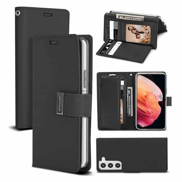 Goospery For Samsung Galaxy S23 | S23 FE | S23+ /S23 Plus | S23 Ultra Rich Diary Wallet Flip Case Leather Card Slots Magnetic Cover