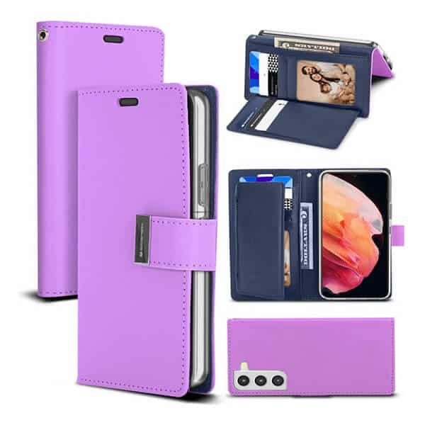 Goospery For Samsung Galaxy S23 | S23 FE | S23+ /S23 Plus | S23 Ultra Rich Diary Wallet Flip Case Leather Card Slots Magnetic Cover