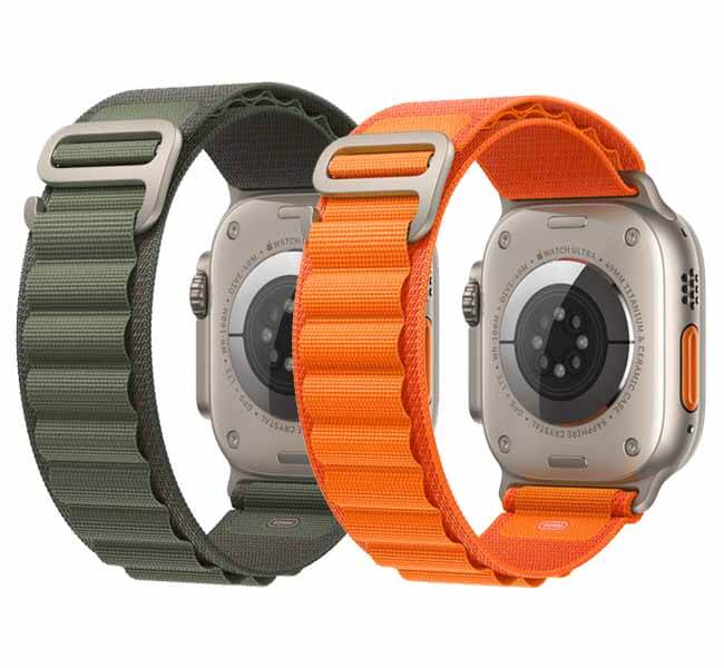 2X Alpine G Hook Wristband For Apple Watch Series 6 /SE /5 /4 /3 Strap Loop 38 /40 /42 /44mm