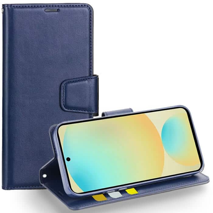 Hanman For Samsung Galaxy S24, S24+ S24 Plus,S24 FE & S24 Ultra Wallet Leather Flip Shockproof Cover