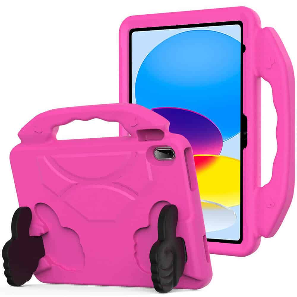 For Apple iPad 10th Gen 2022 10.9 inch Thumbs UP Kids Lightweight Convertible Handle Protective Shockproof Case Cover