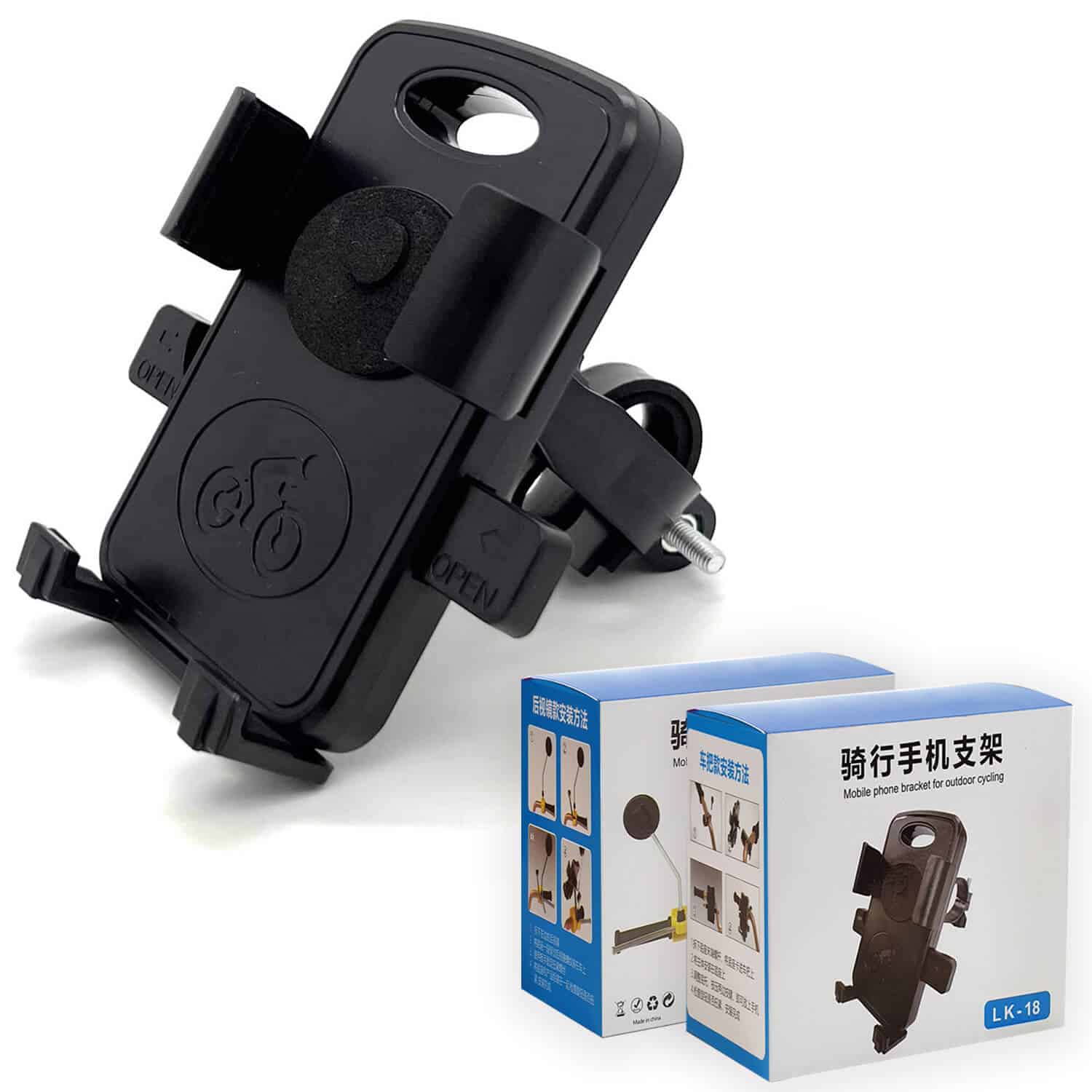 Universal Adjustable Smartphone Bicycle Mount Mobile Bike Phone Holder Mount Holder for iPhone Samsung Nokia Google Oppo Motorola