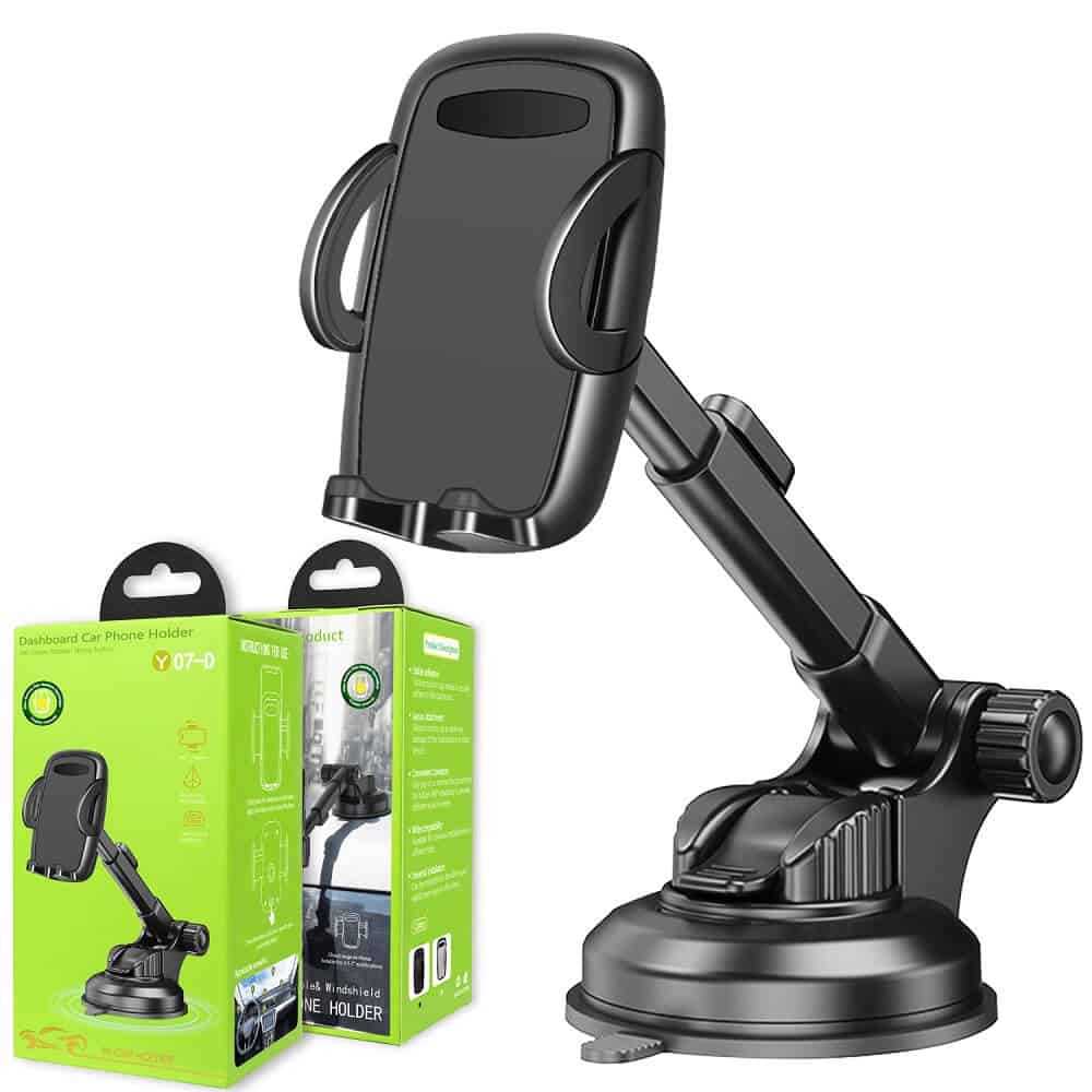 Car Mobile Phone Holder For Dashboard /Windshield Front Screen Universal Phone Mount Cradle For iPhone Samsung Google Nokia Oppo