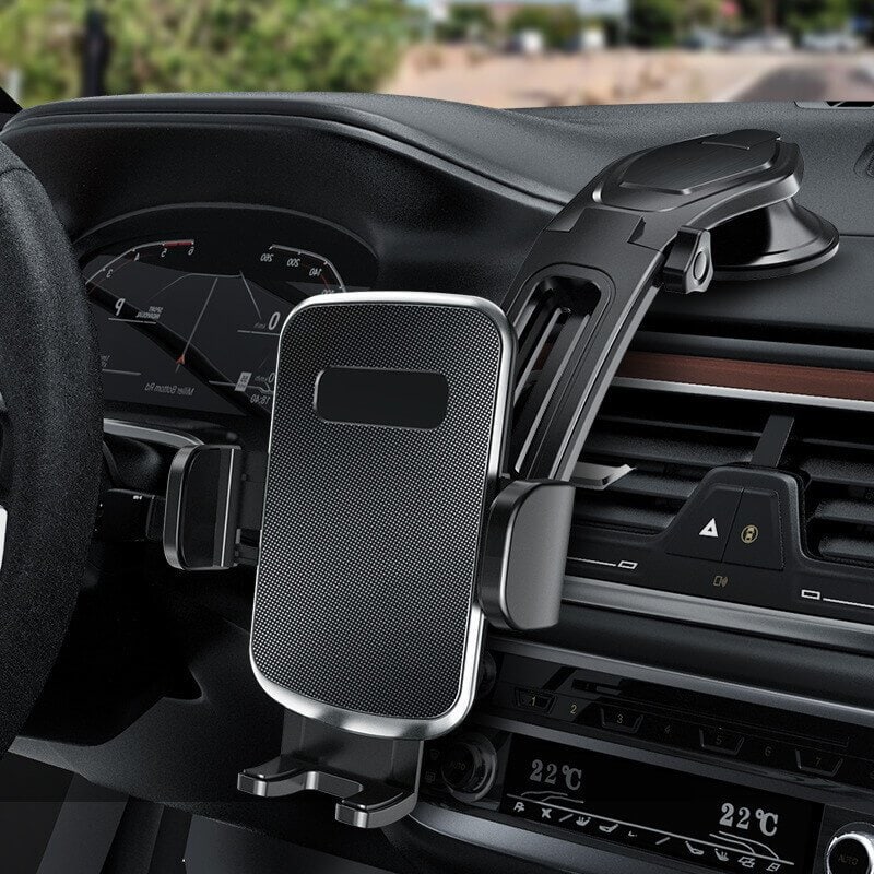 Universal 360° Rotatable Cell Phone Holder Mount, Dashboard Windscreen Car Cradle Stand for iPhone Samsung Google Oppo Nokia Moto
