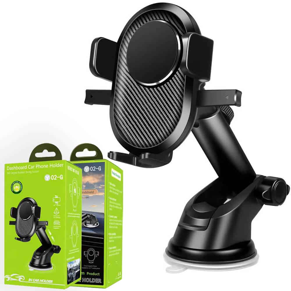 Rotating Cell Phone Holder for Car Dashboard Windshield Vent Car Mount for iPhone Samsung Google Nokia Oppo Moto