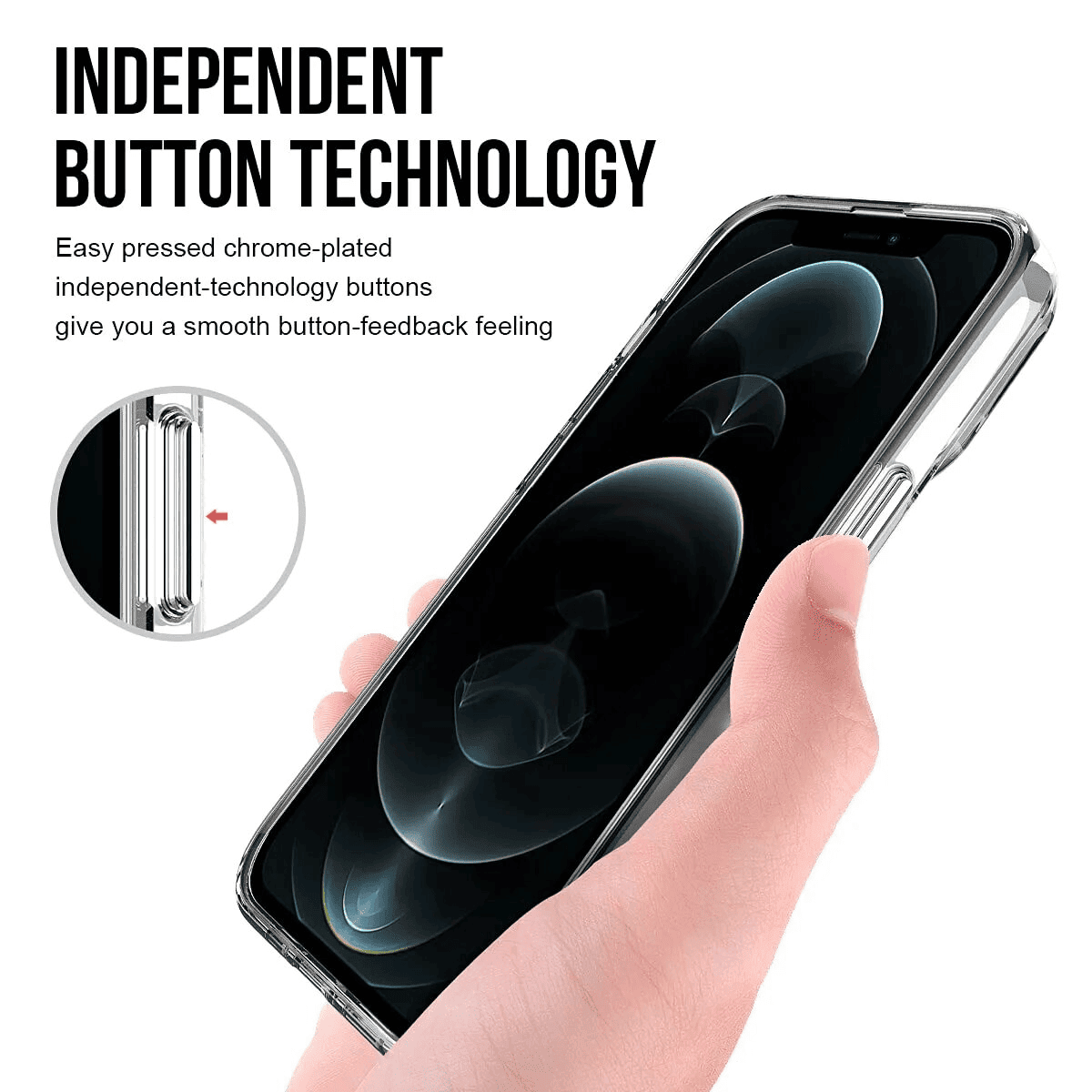 Space Clear Case For Apple iPhone 15 Pro Max 15 Plus Anti-Shock Clear Hard Transparent Shockproof Cover