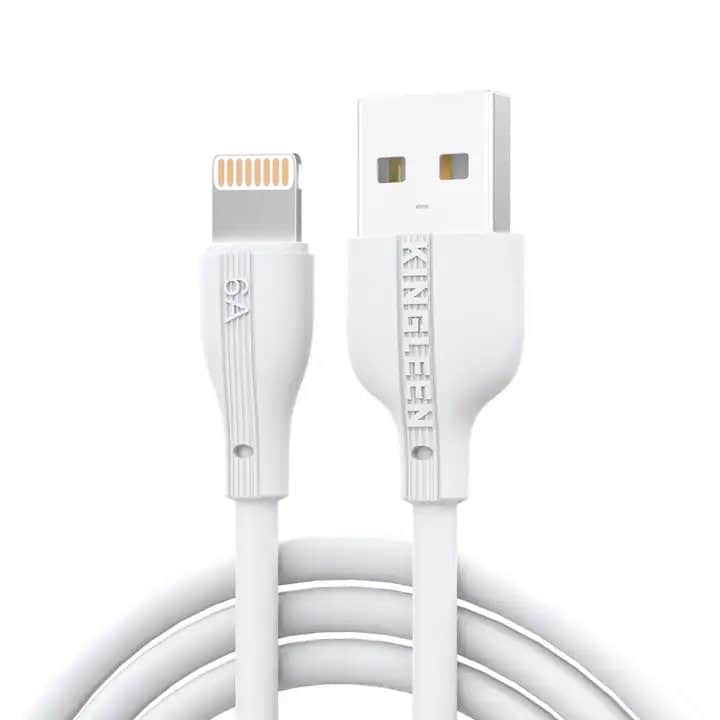 [3 Pack] Kingleen (K25) 6A USB to Lightning Universal Fast Charging Data Cable Cord For Apple iPhone iPad iPod