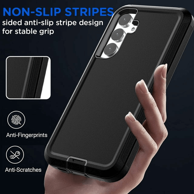For Samsung Galaxy A35 Case Drop Resistant Defender Tradies Heavy Duty Rugged Shockproof Tough Cover